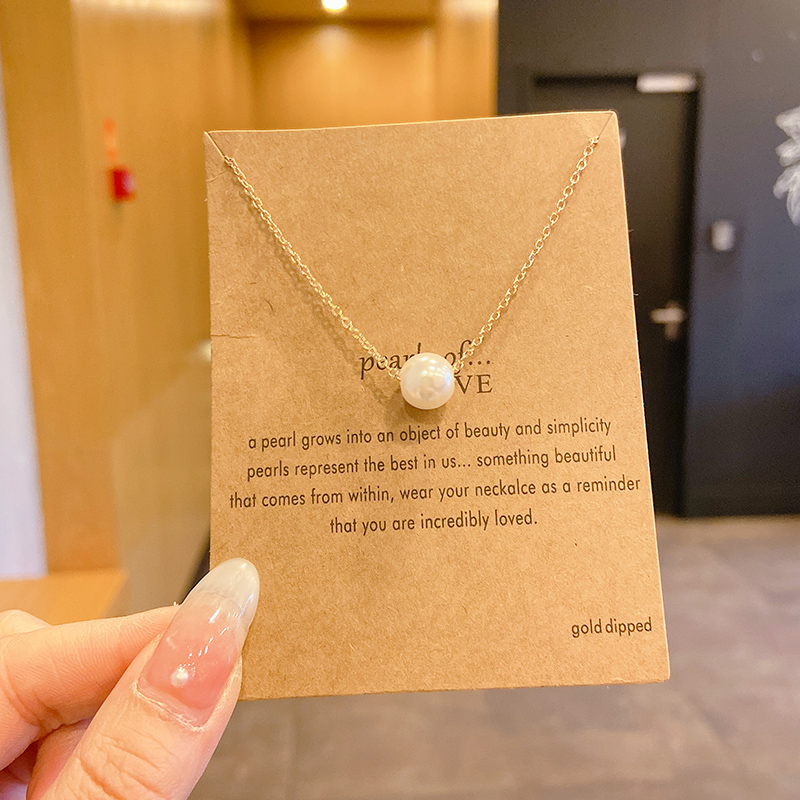 Pearl Pendant - GoldTwelve constellations constellation Pendants 2021 new pattern Simplicity Necklace female Minority Sense of design Light luxury lovers necklace