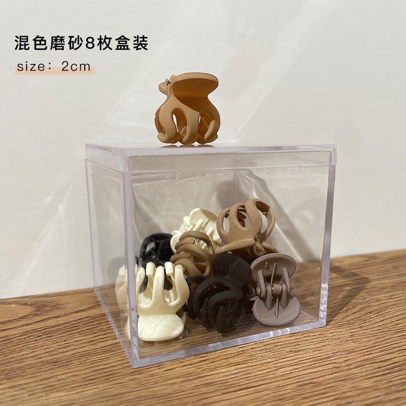 images 46:Mini black small scratch clip trumpet forehead Liu Haijia headdress summer broken card side hairpin card