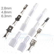 2 8 4 8 6 3mm Reed insert set nylon protective cover cold press terminal for car terminal