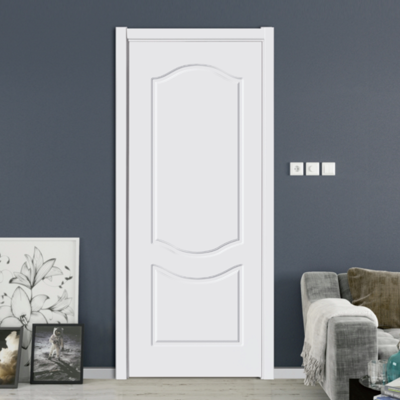 Bedroom Door Solid Wood Composite Paint-Free Room Door Bathroom Partition Set Door European Style White Interior Wooden Door Bedroom Door Solid Wood Composite Paint-Free Room Door Bathroom Partition Set Door European Style White Interior Wooden Door