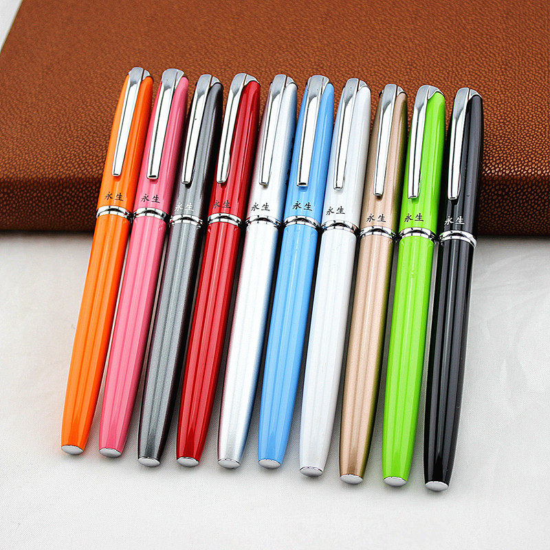 Yongsheng 9105 Financial pen Adult male and female Primary school brush Calligraphy Pen 0 38mm Special Pen Tip Pen