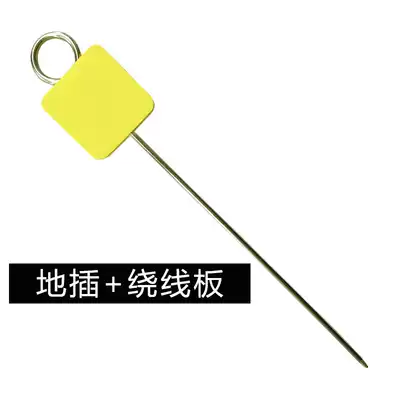Fishing turtle hook hanging King eight artifact stainless steel ground needle set ground fork catch turtle special bulk board row plug