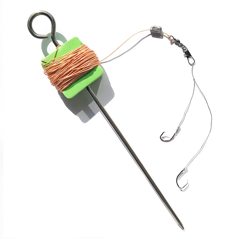 New Fishing Turtle Turtle Hook Chia Fish God Instrumental Fish Hook King Eight-hook Line Special Bulk Homemade Full Fishing Hook Fine Steel