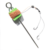 New Fishing Turtle Turtle Hook Chia Fish God Instrumental Fish Hook King Eight-hook Line Special Bulk Homemade Full Fishing Hook Fine Steel