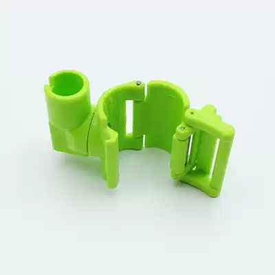 Fishing chair bait basin bracket accessories fixed open bait pull bait with plastic buckle vertical pipe connector base Universal