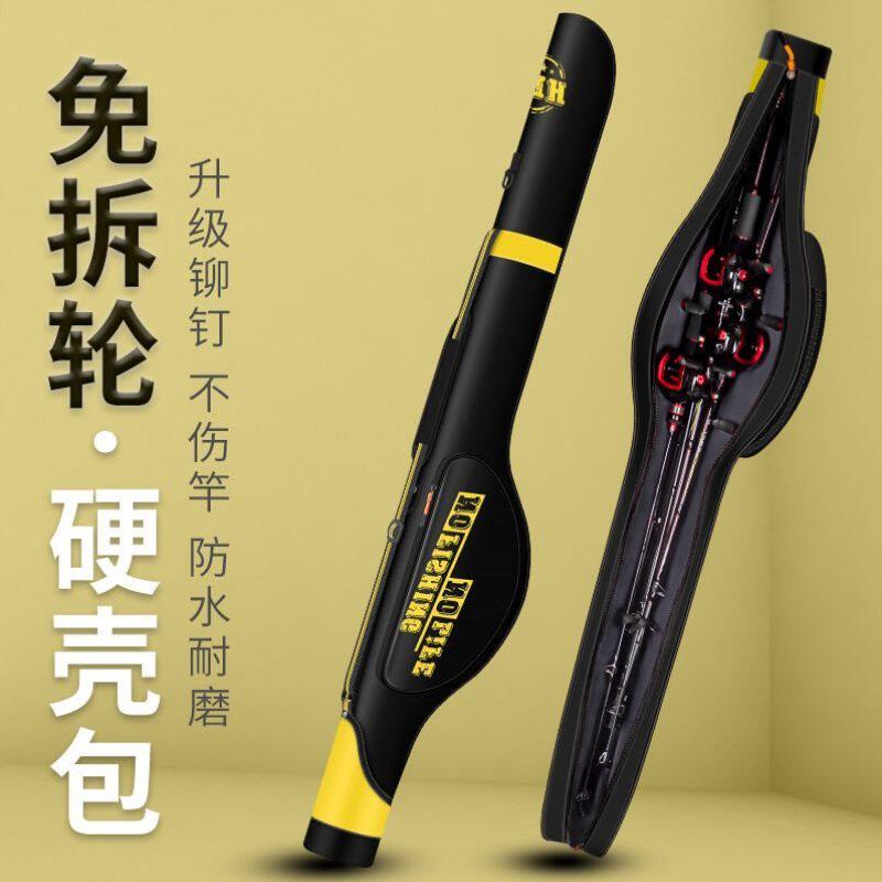 Lure Rod Bag Waterproof Multi-Function Lure Bag Waist Bag Messenger Bag Fishing Backpack Insert Rod Fishing Rod Bag Lure Equipment