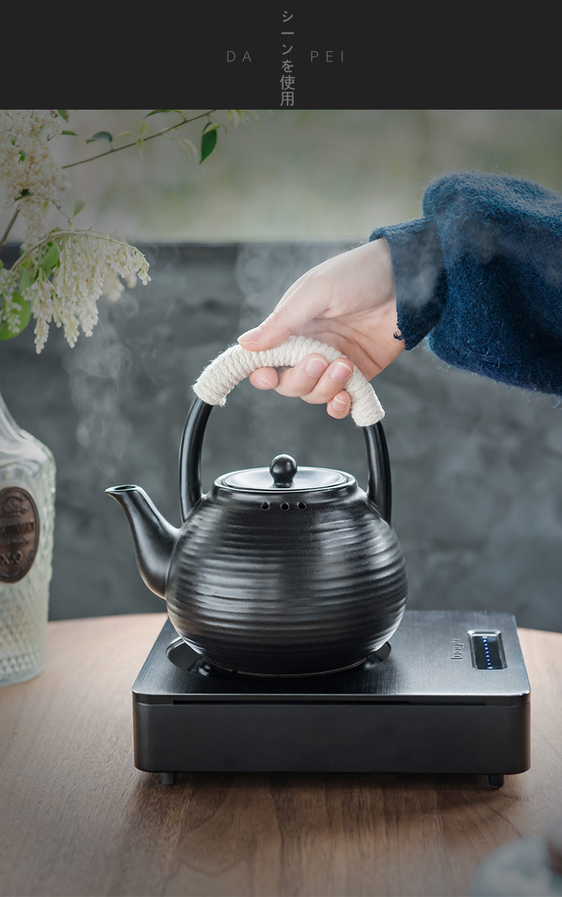 British ceramic kettle household electrical TaoLu restoring ancient ways suit boiled tea, tea boiling kettle Japanese tea stove