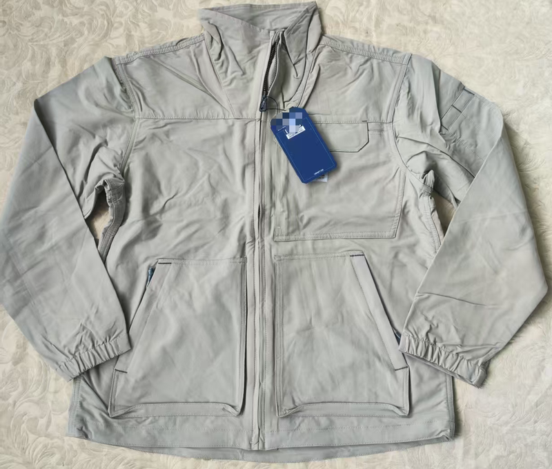 2026 New Model Card 105342 Outdoor Sports and Leisure Windproof and Rainproof Stand Collar Thin Full-Zip Jacket