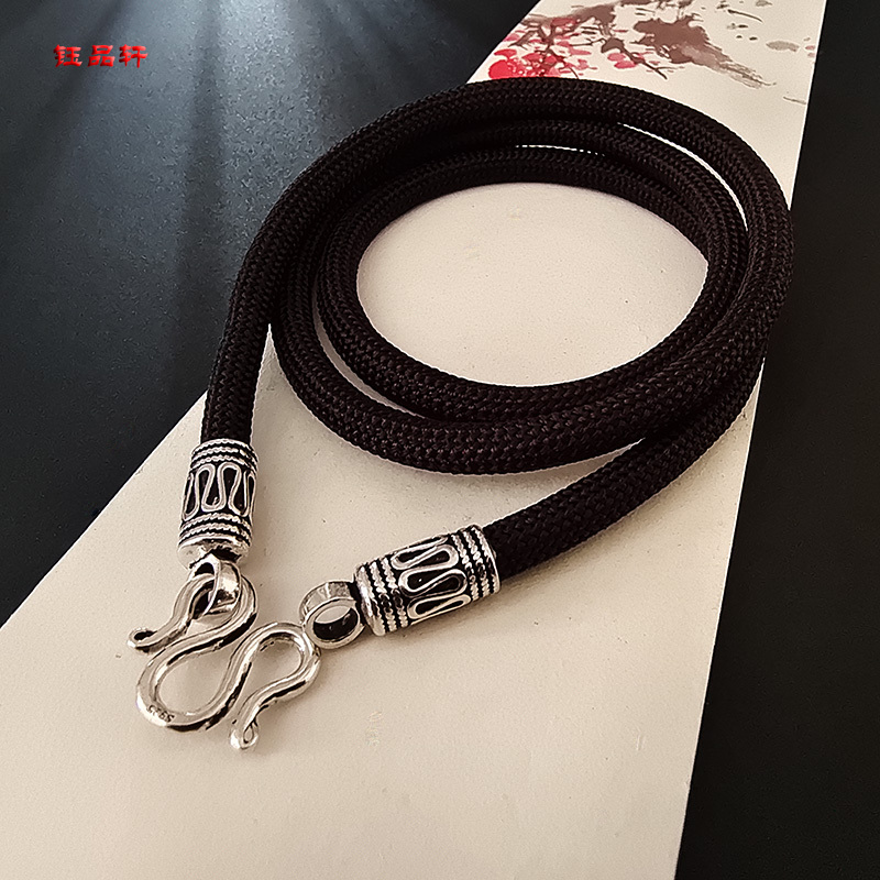 High-End Jade Pendant Cord for Men, Amber Jade Pendant Cord, Wolf Tooth Pendant Cord, Jadeite Necklace Cord, Thangka Pendant Cord, Premium Cord High-End Jade Pendant Cord for Men, Amber Jade Pendant Cord, Wolf Tooth Pendant Cord, Jadeite Necklace Cord, Thangka Pendant Cord, Premium Cord