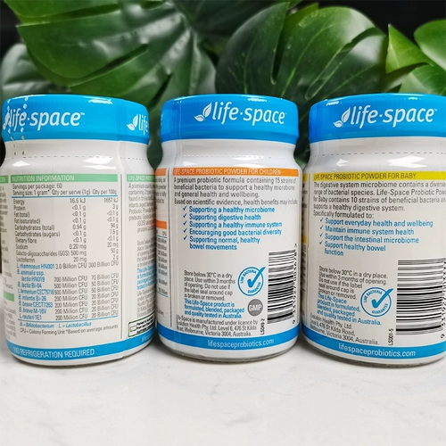 Австралия импортировал поток жизни младенца-пробиотики порошок 6 месяцев-3-летнего возраста-12 лет, чтобы корректировать желудочно-кишечный 60 г.