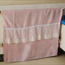 Modern new European style new old-fashioned gray fabric lace dust-proof black radiator radiator fixed bag