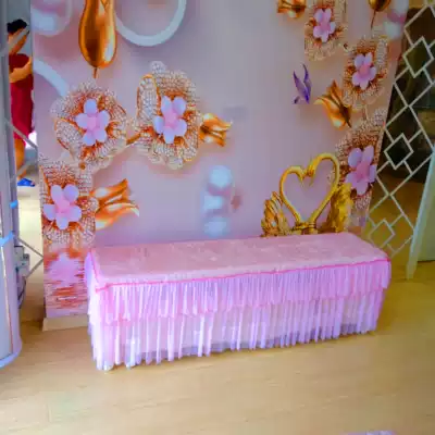 Modern European-style fabric TV cabinet cover cloth towel tablecloth tablecloth cabinet cushion cover dust cover cover shoe cabinet custom