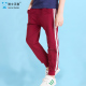 Childrens Wear nam Quần bó sát 2020 New trai Casual Kids Thin Pants Trong Big Kids dệt kim quần mùa hè.