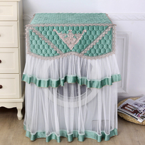 New fabric laundry Hood dust cover lace sunscreen cover washing machine cover cloth drum washing machine cover universal