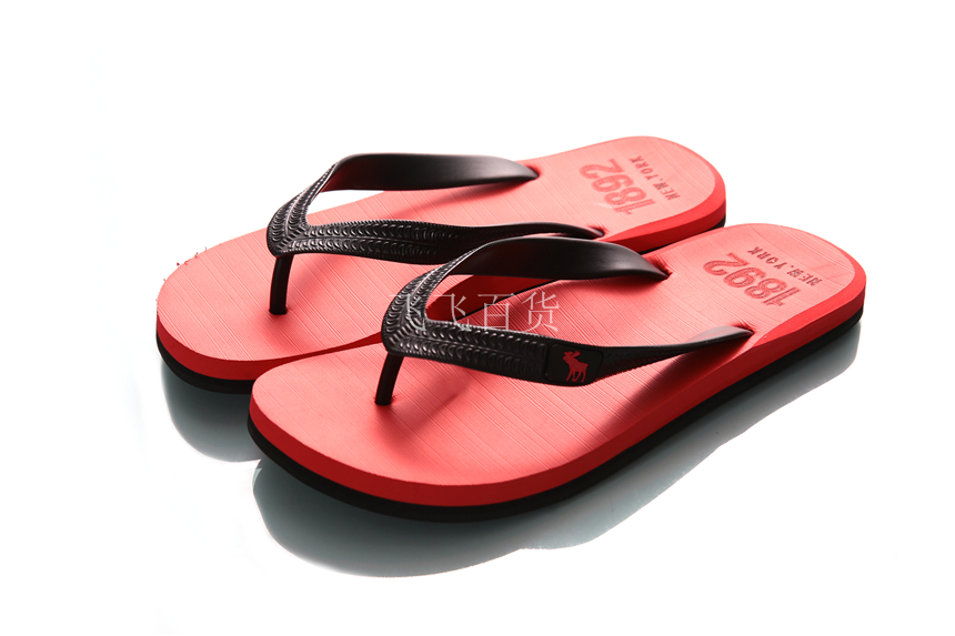 Dép xỏ ngón cổ điển nam hươu mùa hè màu chống trượt cao su chống trượt đế ngoài - Dép dép sandal nam hàng hiệu