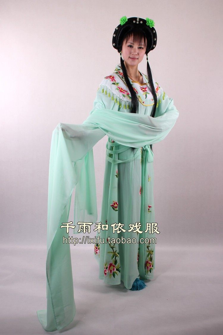 Lady's clothes the new floral denier, the ancient dress photo gallery to write the real denier angle Yue Opera 278-2
