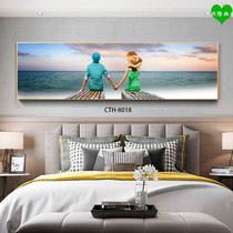 Minimalist Decoration Drawing Industry Crystal Porcelain Painting Modern Minimalist Bedroom Bedside Decoration Painting Living Room Sofa Background Wall Painting
