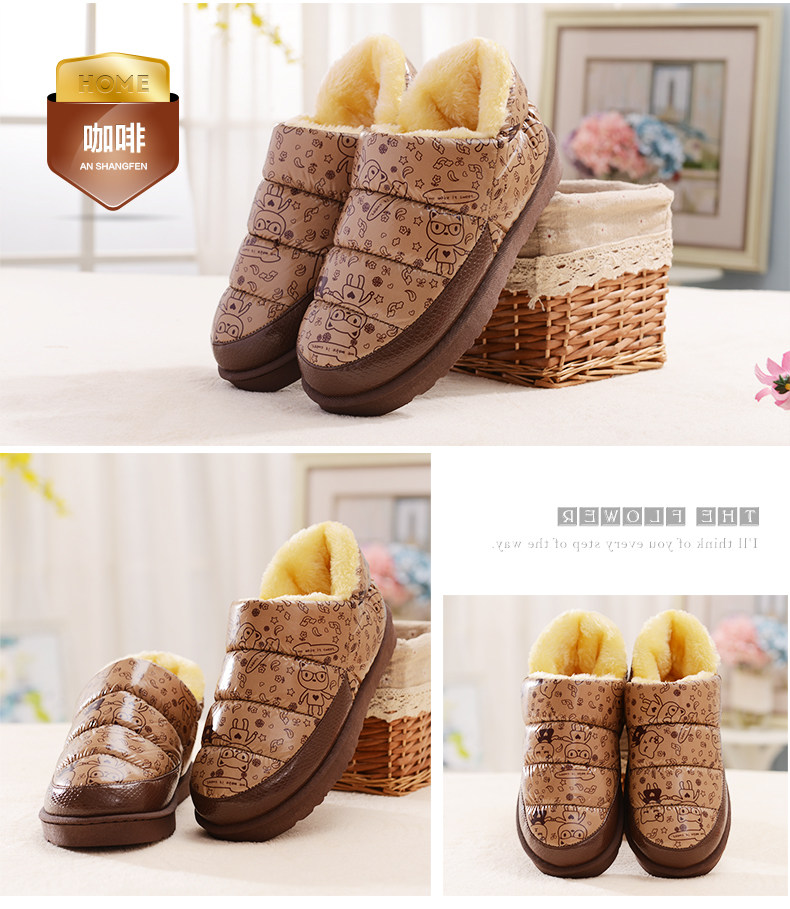 Pantoufles enfants en suède pour hiver - semelle autre - Ref 1005575 Image 31