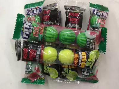 Fini Bubblegum 4*4 packs of watermelon and tennis shape Spanish original imported Bubblegum