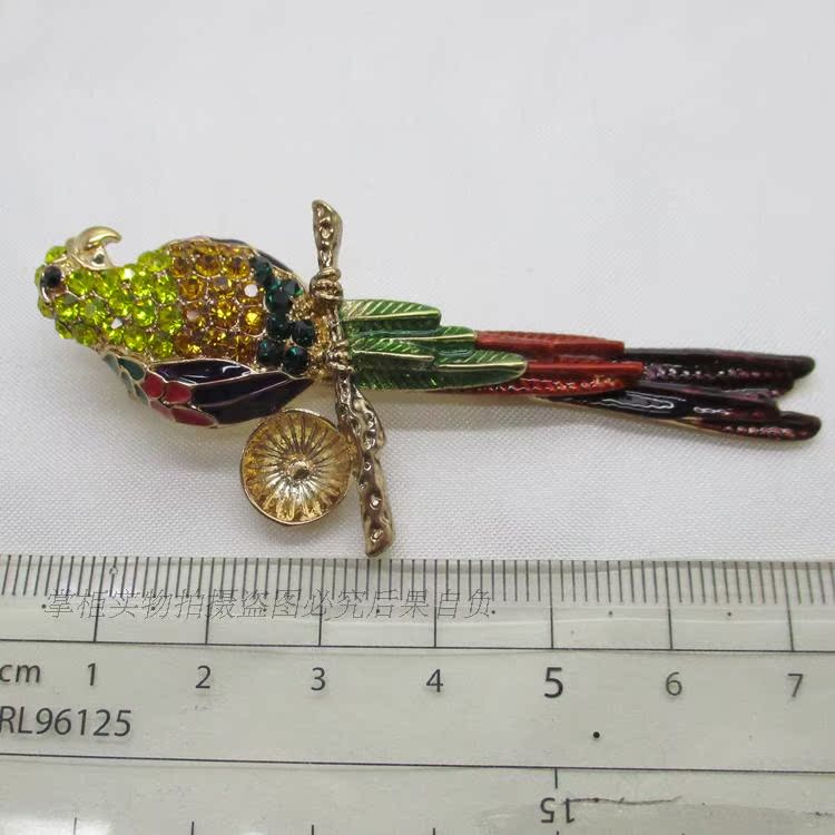 Broche en Alliage argent plaqué or - Ref 1177975 Image 5