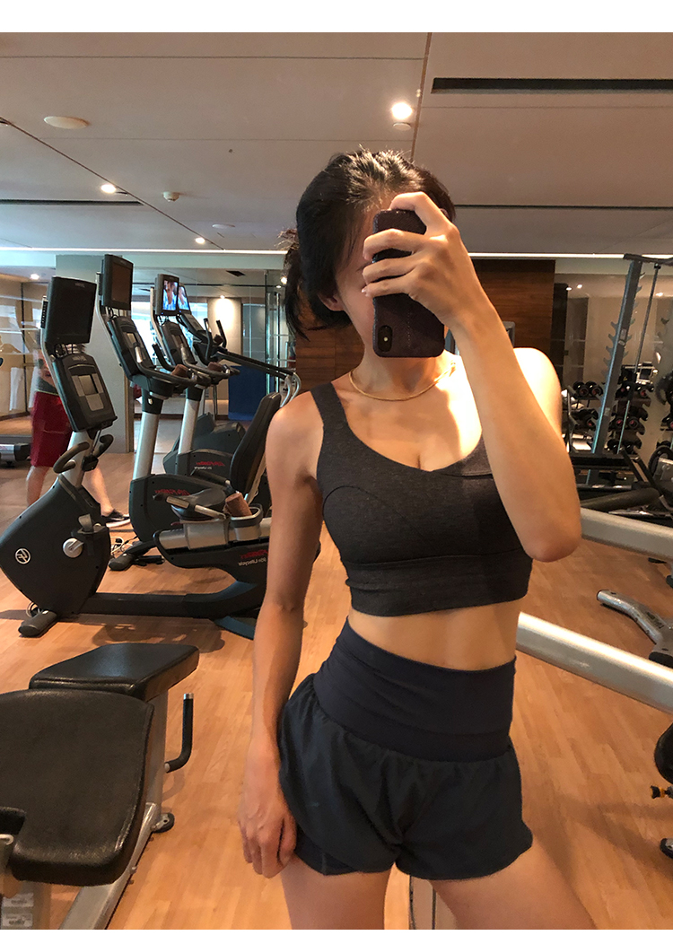 Tu sửa quần áo thể thao cường độ cao nữ chống sốc thu thập định kiến ​​đồ lót yoga vest thể dục chuyên nghiệp áo pitch