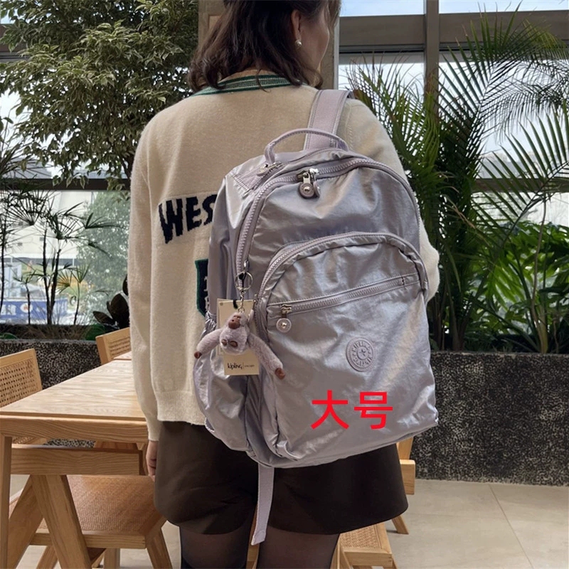 French Mk& ins Backpack for Female Middle School Students, College Students, Computer Bag, Travel, Leisure, Versatile, Large-Capacity School Bag French Mk& ins Backpack for Female Middle School Students, College Students, Computer Bag, Travel, Leisure, Versatile, Large-Capacity School Bag