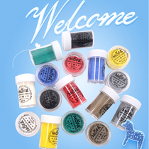 Magic rubber stamp EP convex powder color three-dimensional powder paper art supplies floating watermark table handmade diy material