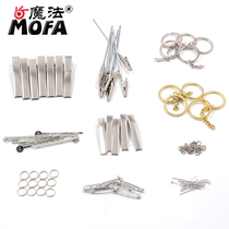 Soft clay accessories heat shrink sheet handmade DIY hair accessories creative metal material tool brooch crocodile clip