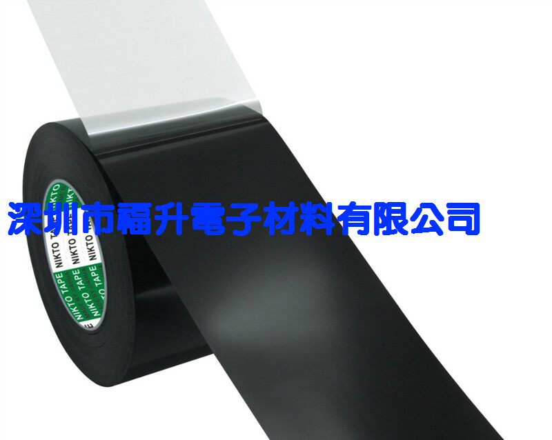 Shenzhen 0-2MM black PET adhesive tape with PET adhesive tape PET black high-temperature glue PET industrial double-sided adhesive
