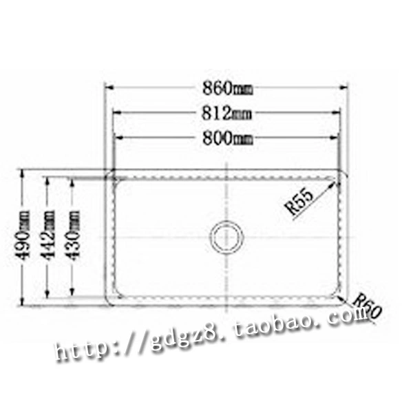 Phòng thí nghiệm lưu vực nước phòng thí nghiệm đặc biệt chìm PP chìm phụ kiện đồ nội thất lớn - Nội thất giảng dạy tại trường