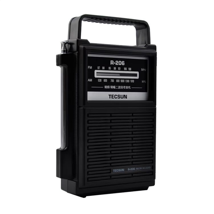 Tecsun / Desheng R-206 đài phát thanh lỗi thời - Máy nghe nhạc mp3 máy phát nhạc bluetooth