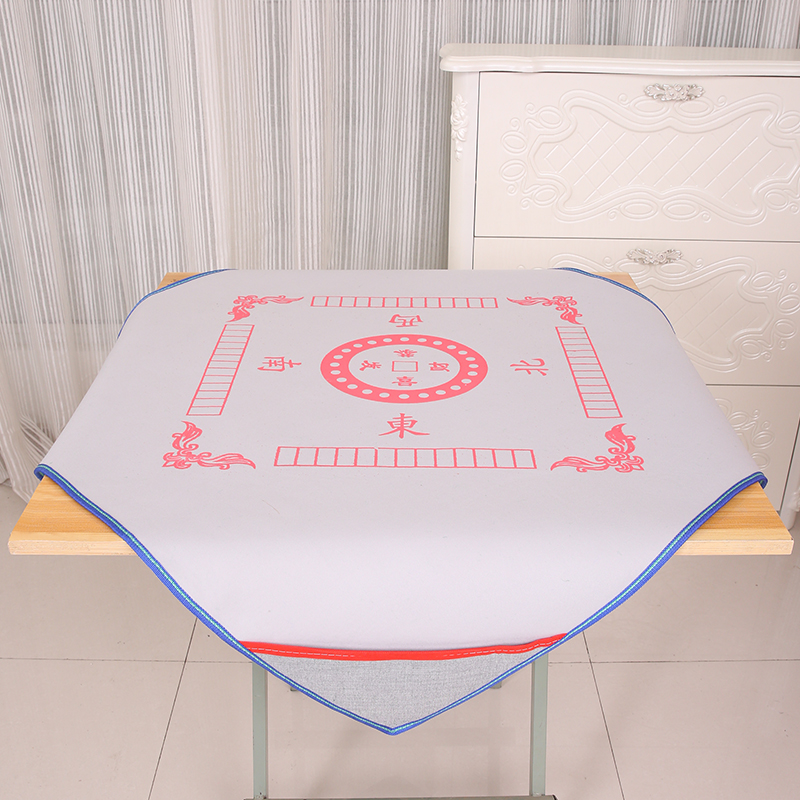 Lớn hộ gia đình cao cấp vải Mahjong pad Mahjong chăn Mahjong Còng tay Mahjong vải Mute với túi vải Trượt cờ - Các lớp học Mạt chược / Cờ vua / giáo dục cờ vua gỗ cao cấp