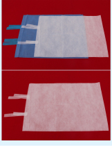 Conjian 20 only loaded disposable pillowcase thickened No anti-cloth breathable blue white travel Dirty Pillow Headgear