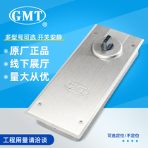 GMT hydraulic buffer glass door positioning ground spring heavy without frame glass door accessories wooden door