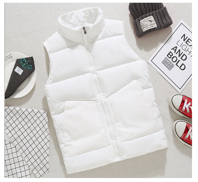 Mùa thu và mùa đông xuống áo vest cotton Phiên bản Hàn Quốc của những chiếc áo vest nam ấm áp vest vest ngang vai mạng xã hội đỏ với cùng một đoạn cotton áo khoác blazer nam hàn quốc