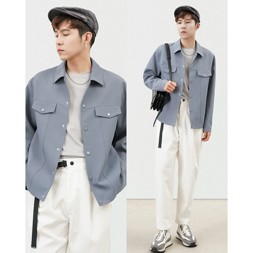 Весенняя осенняя короткая тонкая куртка для отдыха