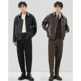 Полиуретановая осенняя ретро короткая куртка для отдыха, коллекция 2023