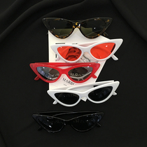 Bo Di sunglasses female tide European and American personality triangle sunglasses Net red with the same type of dahren Street Photo sun glasses female