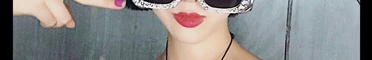 Kính râm bốn cạnh vuông vuông Kính râm nữ vuông lớn Châu Âu và Hoa Kỳ Mạng lưới kính đỏ kim cương gió hipster kính tom ford