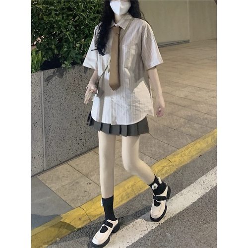 Дисней, студенческая юбка в складку, рубашка, платье, комплект, коллекция 2023