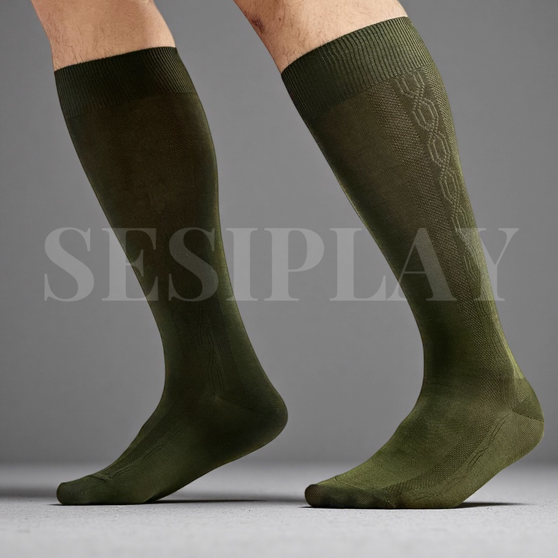 Sesiplay: Light Weaving Source Series· Mercerized Cotton Formal Socks