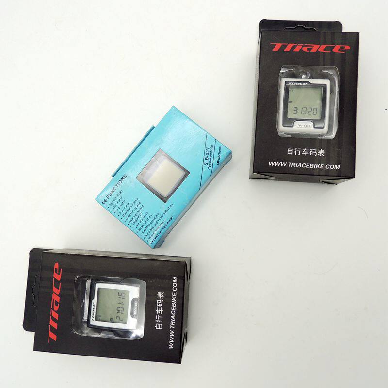 TRIACE TBC-5001 multi-function wired computer large-screen LCD luminous precise riding odometer