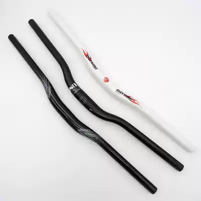 31 8mm mountain self-propelled aluminum alloy handlebar 510-560-620-640-740mm folding car black and white handlebar