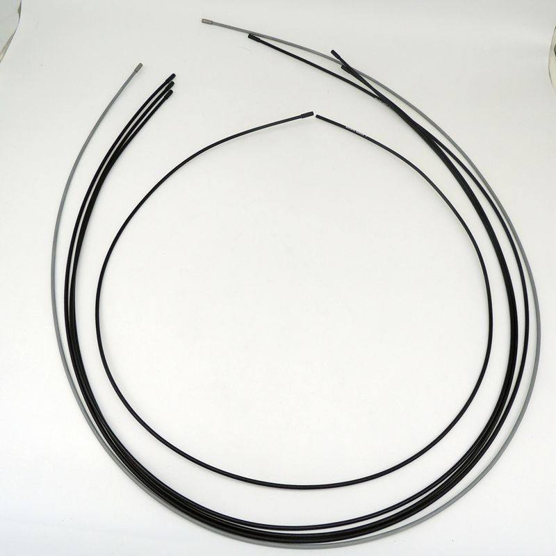 SHIMANO lengthened mountaineering bicycle folding car transmission line tube black 1250mm gray 1850mm