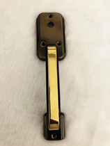 Security door outfitted door old-fashioned automatic lock handle door lock pull handle home outfitted cross lock handle single