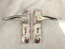 INDOOR BEDROOM DOOR ROOM WOOD DOOR LOCK STAINLESS STEEL 140 HOLE DISTANCE HANDLE HANDLE SMALL 50 SILENT LOCK BODY WITH KEY