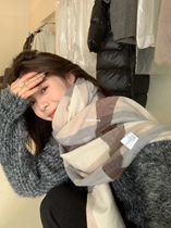 METWO cashmere scarf plaid shawl