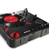 Numark PT01usb xách tay, máy ghi âm vinyl nhỏ màu đen cào 7 inch 	máy nghe nhạc đĩa than tiếng anh	 Máy hát