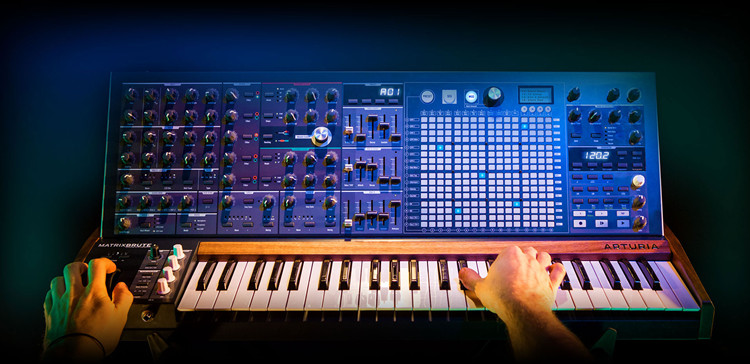 [Xinpu Electroacophone] Arturia Matrix Brute Big Mac Analog Tổng hợp - Bộ tổng hợp điện tử piano điện giá rẻ