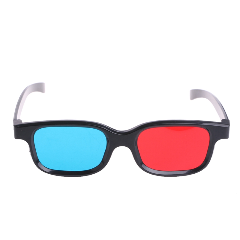 Red and blue 3d glasses Computer mobile phone storm video TV movie 3D stereo glasses eye myopia Universal